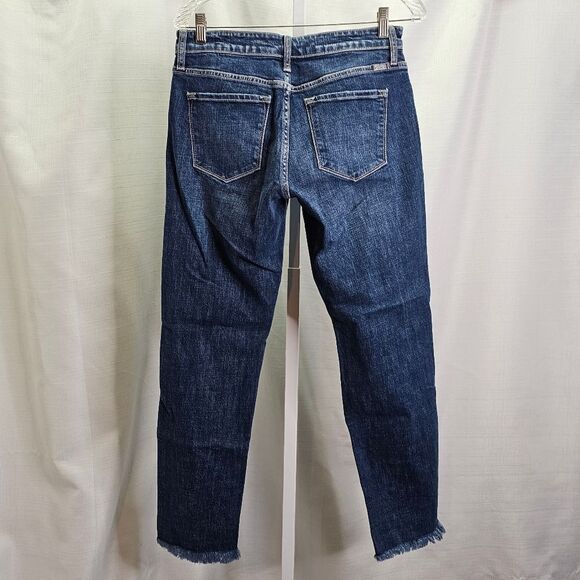 KanCan Russell Distressed Mid Rise Boyfriend Jeans Size 5/26 - Picture 8 of 9
